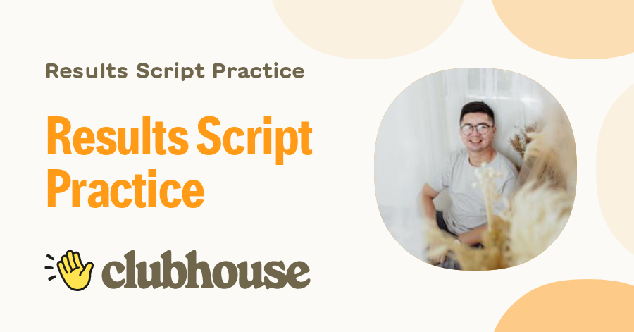 Join Results Script Practice