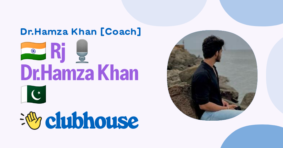 🇮🇳 Rj 🎙️ Dr.Hamza Khan 🇵🇰