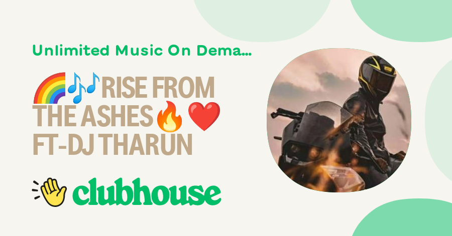 🌈🎶RISE FROM THE ASHES🔥 ️FT-DJ THARUN