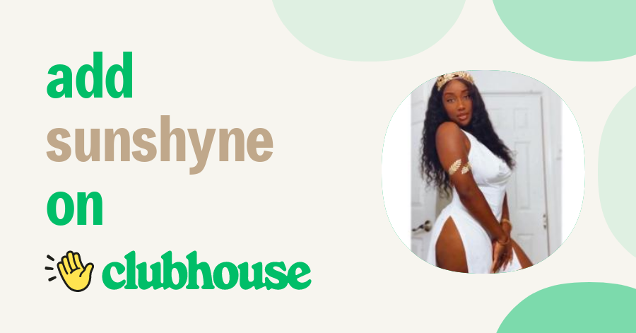 Sunshyne - Clubhouse