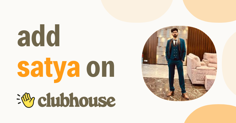 Satya Reddy Satya Bhagat Reddy - Clubhouse