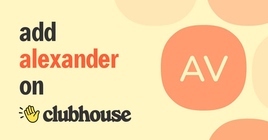 Alexander Vera - Clubhouse