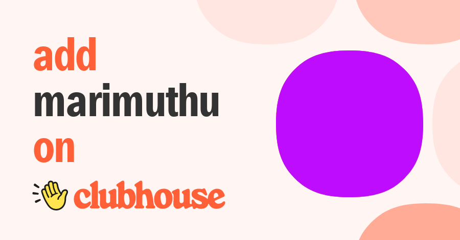 Marimuthu 96 Clubhouse